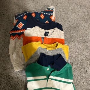 Bundle of 4 3T shirts and sweater